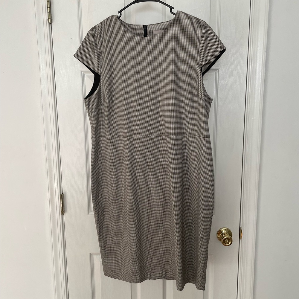 H&M plaid business dress